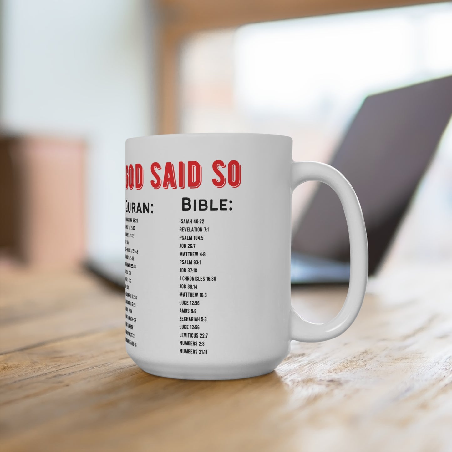Flat Earth Mug - THE WHITE RABBIT SHOP