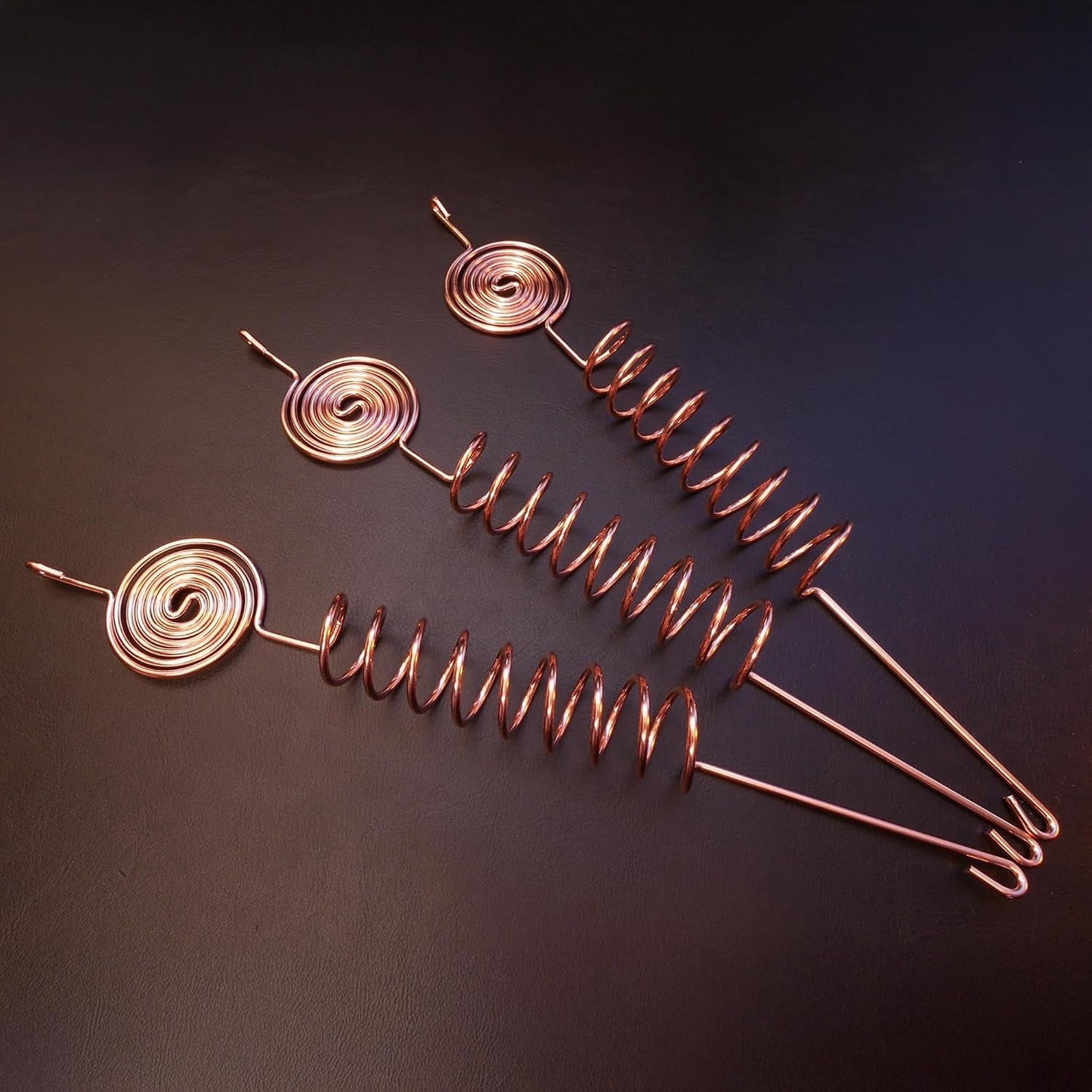 Premium Electroculture Copper Gardening Antenna Kit – Tesla-Inspired Copper Coils