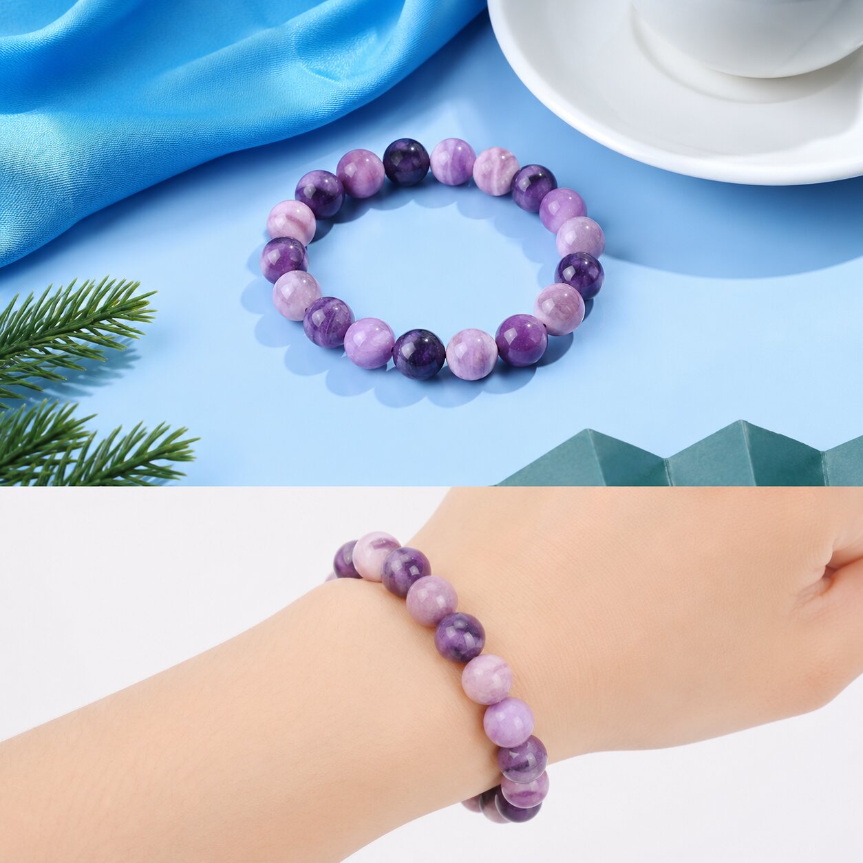 Shungite Protection Bracelet Set