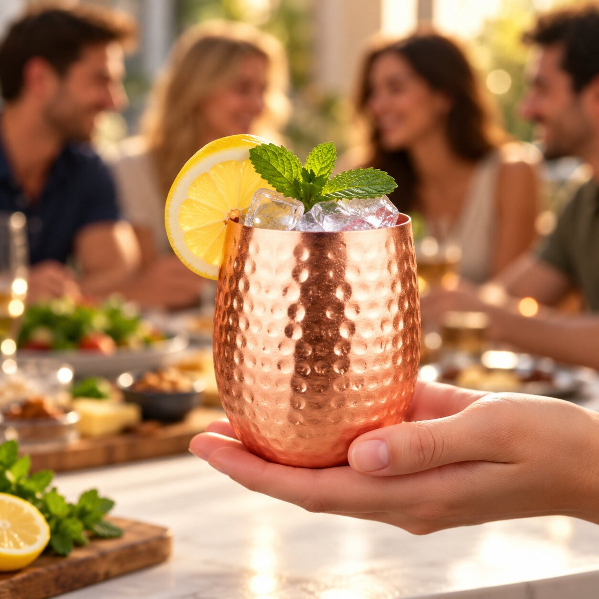 Vintage Copper Drinking Cup