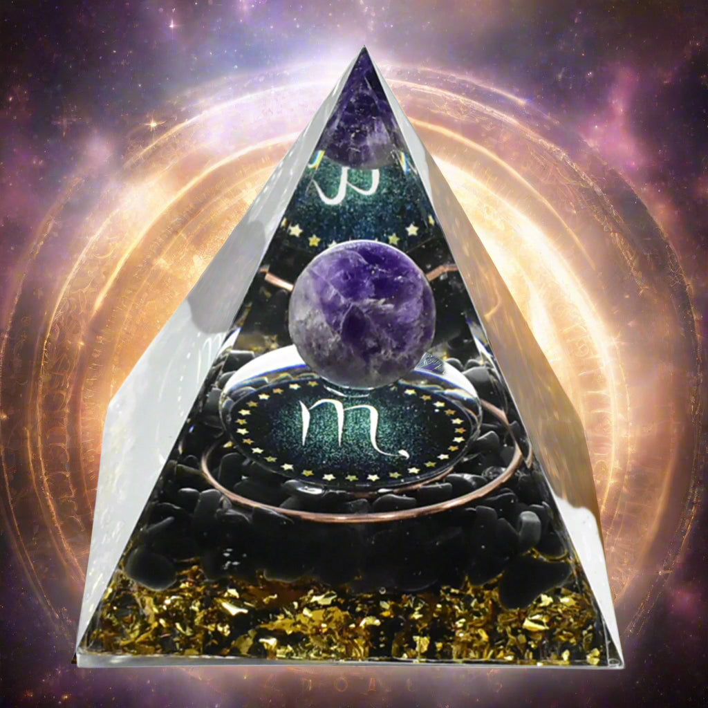 Orgonite Pyramid - Zodiac Signs