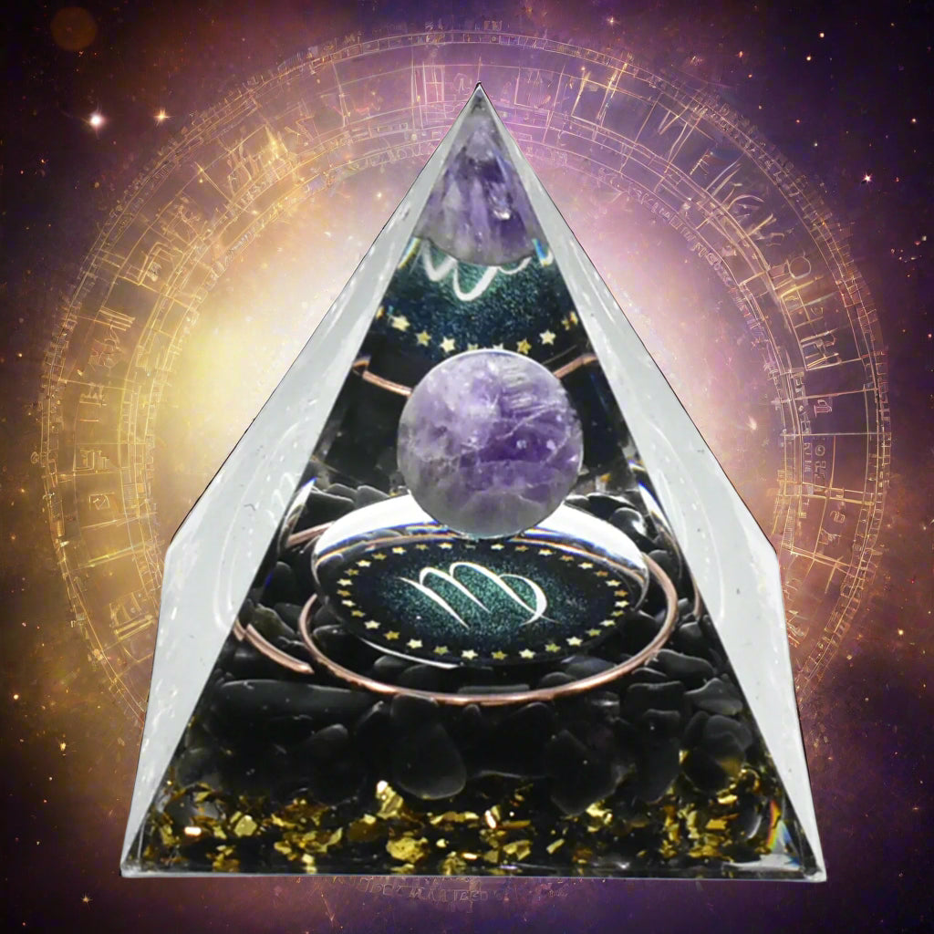 Orgonite Pyramid - Zodiac Signs