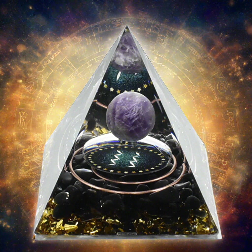 Orgonite Pyramid - Zodiac Signs