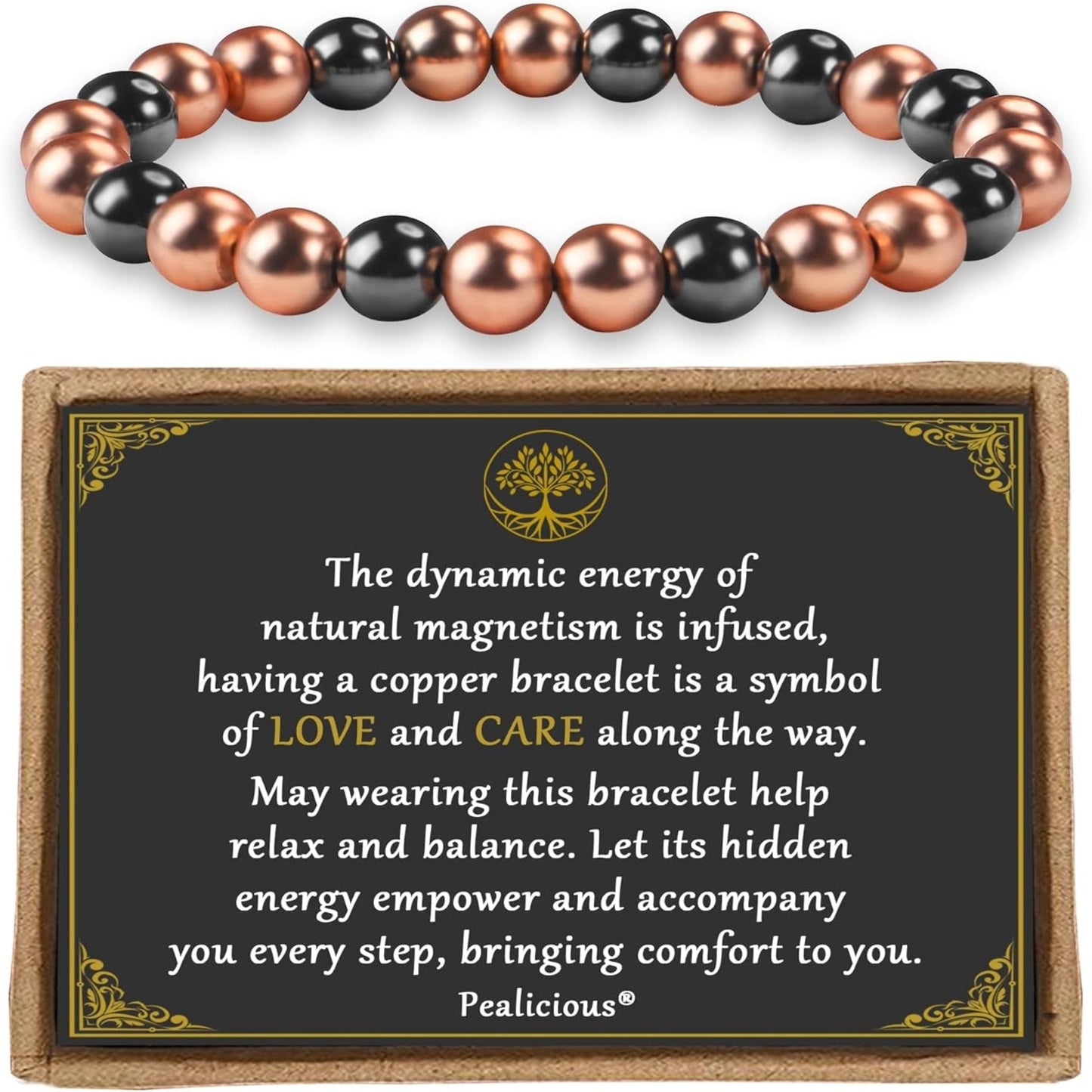 Handcrafted Pure Copper Magnetic Bracelet