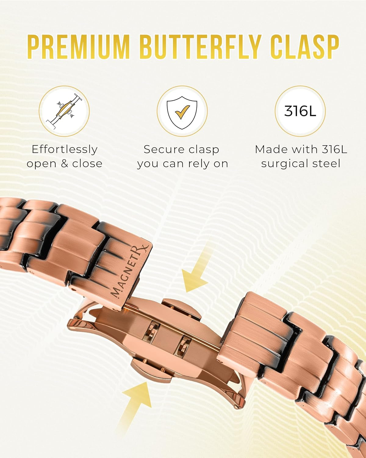 Ellipse Copper Magnetic Bracelet
