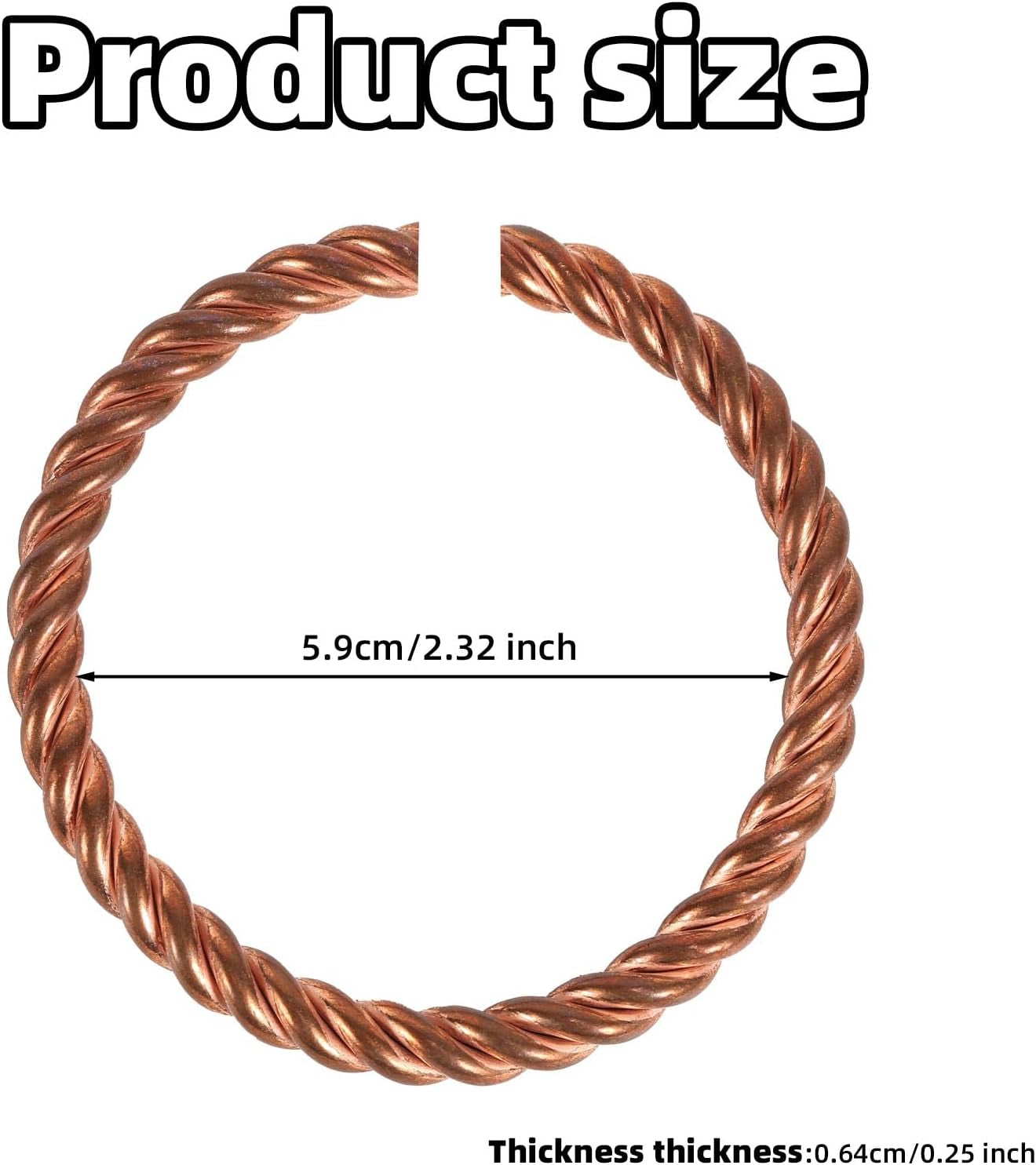 Handmade Tensor Copper Bracelet