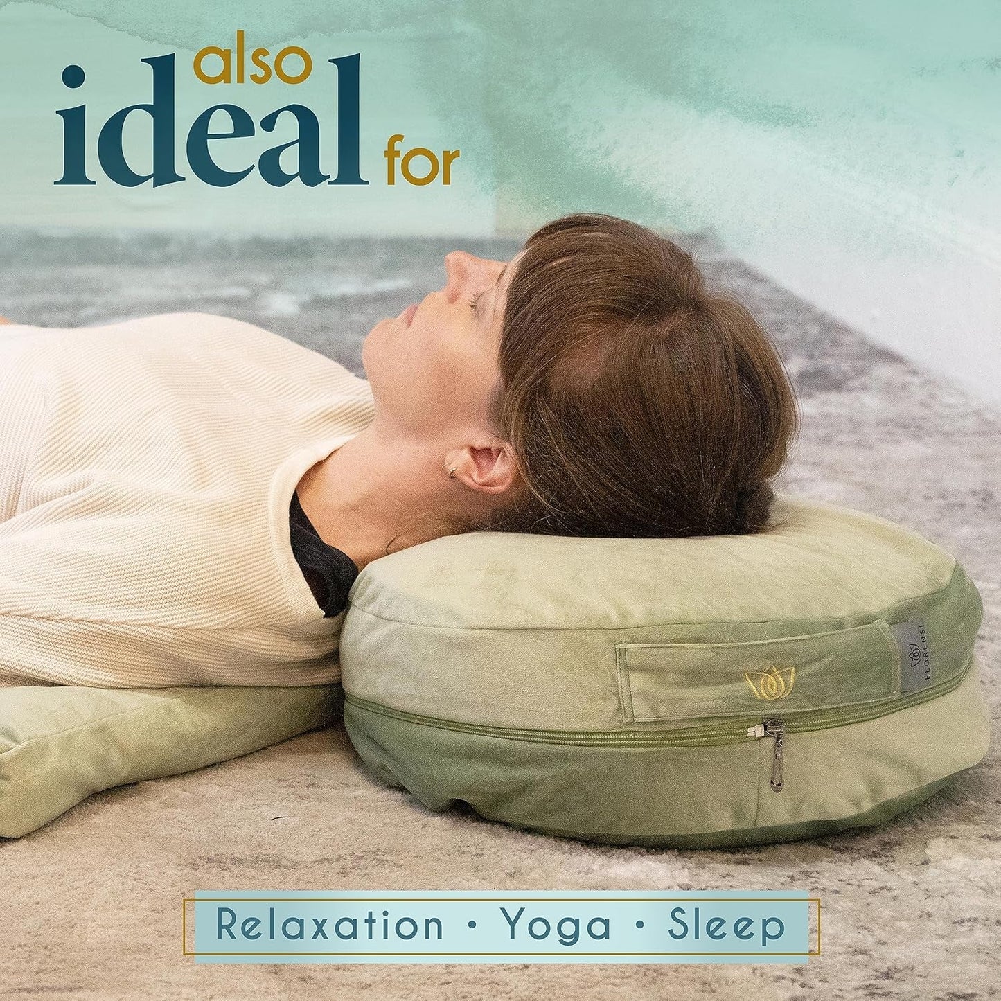 Premium Tibetan Velvet Meditation Cushion