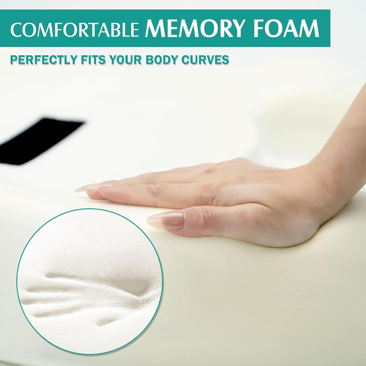 Ergonomic Memory Foam Meditation Cushion