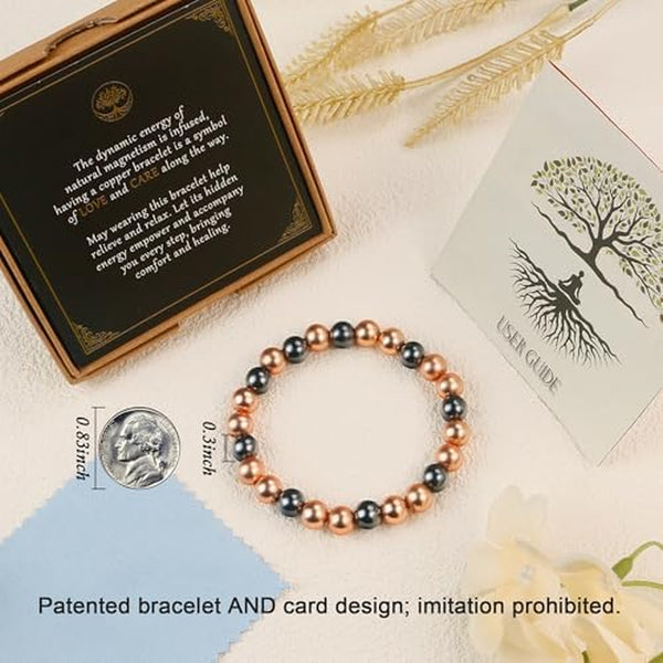 Handcrafted Pure Copper Magnetic Bracelet