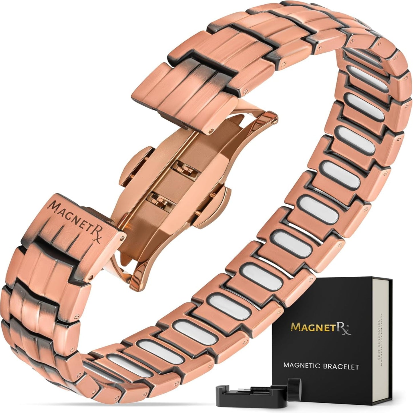 Ellipse Copper Magnetic Bracelet