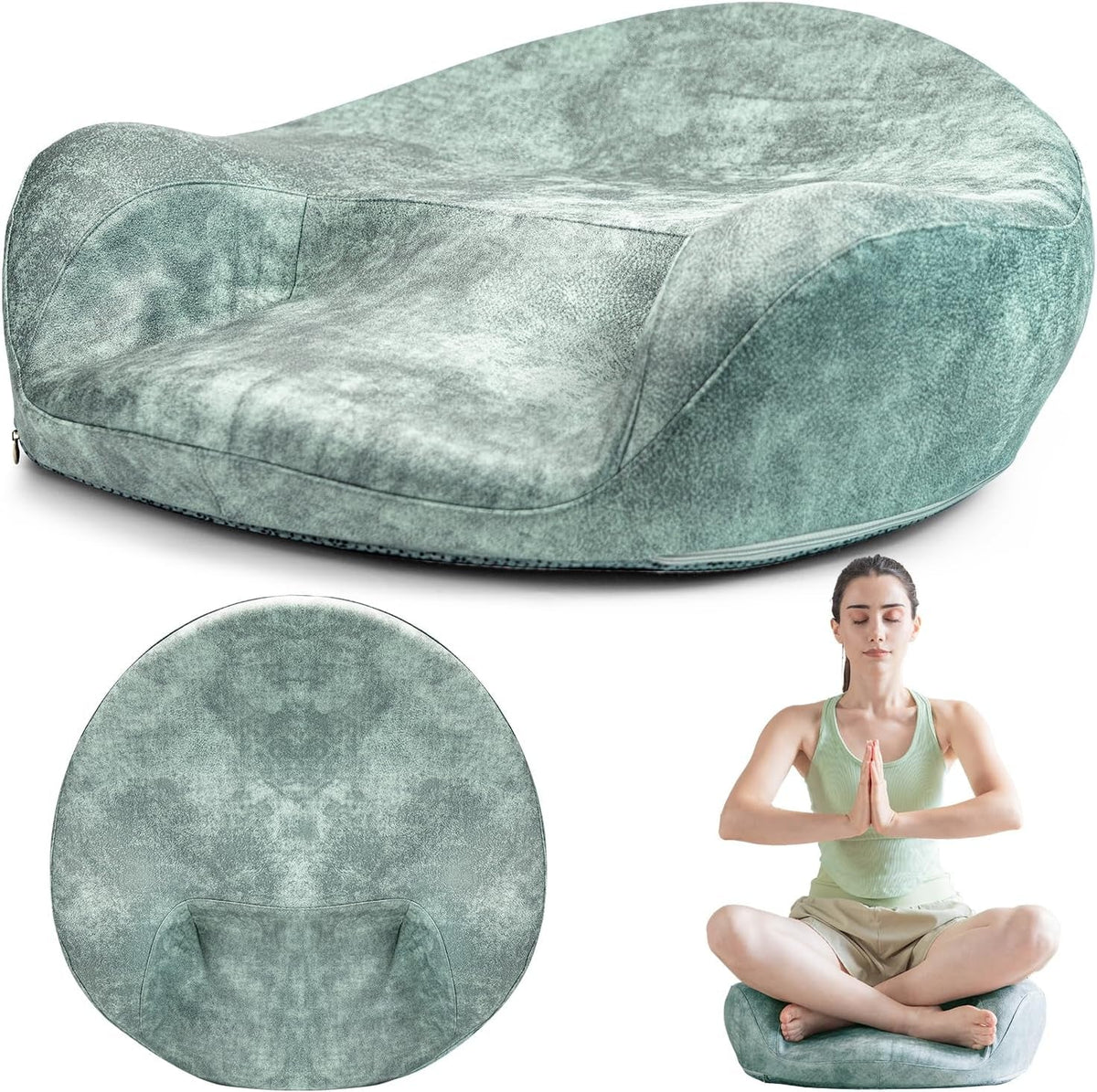 Ergonomic Memory Foam Meditation Cushion
