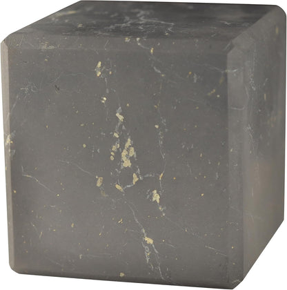 Authentic Shungite Cube – Natural Polished Stone Cube