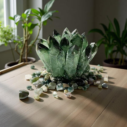 The Green Crystal Clan – Natural Green Crystal Collection