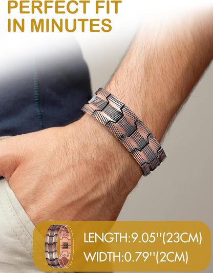 99.99% Pure Copper Magnetic Bracelet