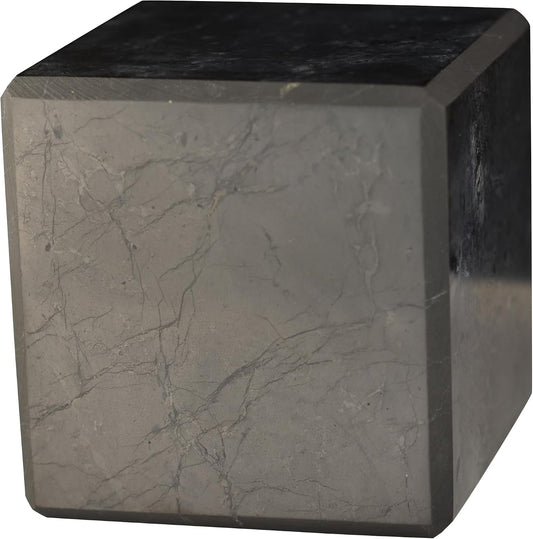 Authentic Shungite Cube – Natural Polished Stone Cube