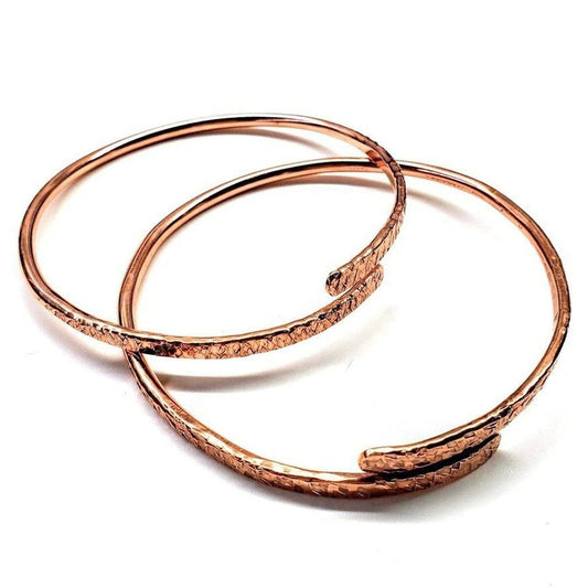 Handcrafted Hammered Copper Bangle