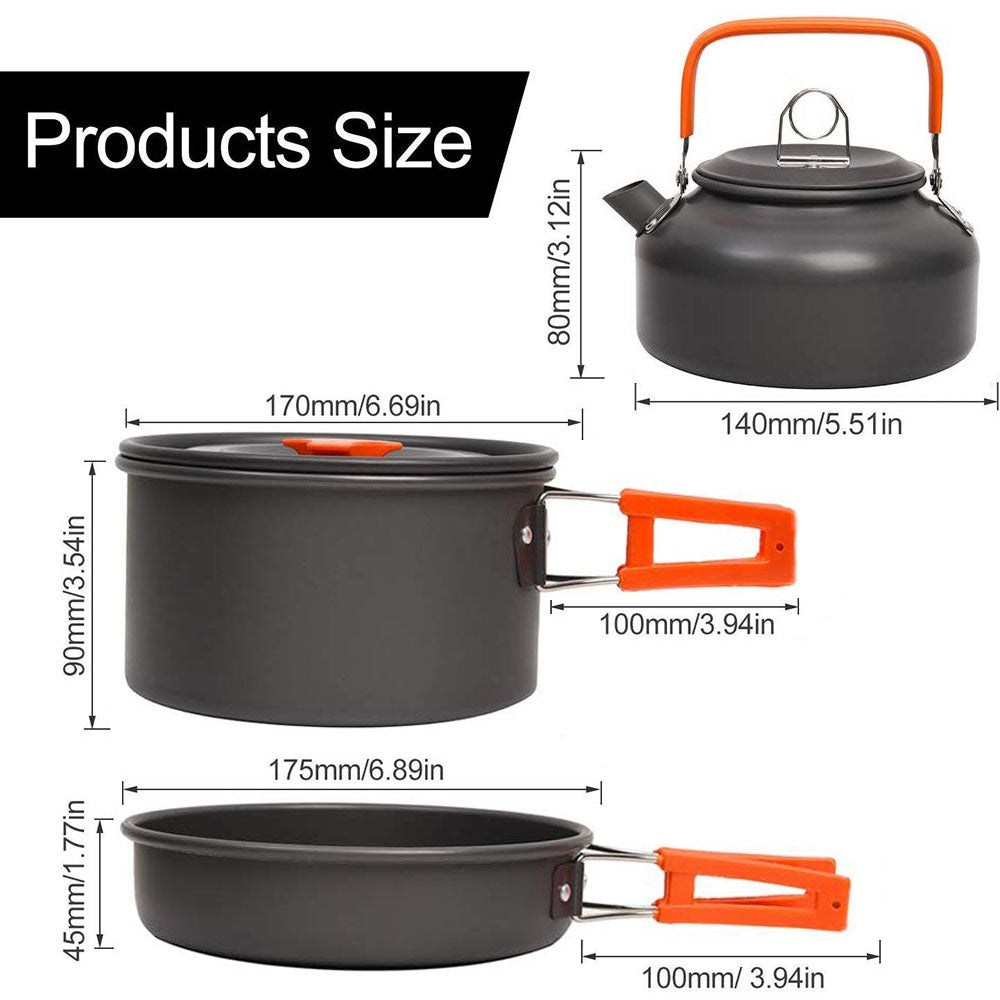 Outdoor Camping Cookware Set