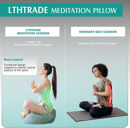 Ergonomic Memory Foam Meditation Cushion