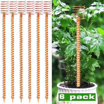 Electroculture Copper Gardening Antennas – Plant Energy Stakes (13 inch)