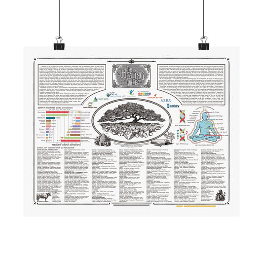 'Healing Web Instructions' - Poster (Second Page)