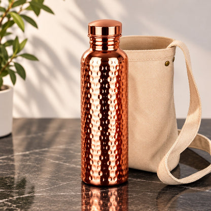 Vintage Copper Water Bottle