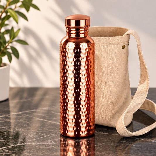 Vintage Copper Water Bottle