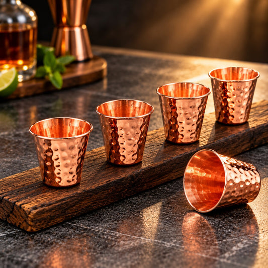 Vintage Copper Shot Cup