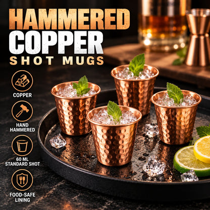 Vintage Copper Shot Cup