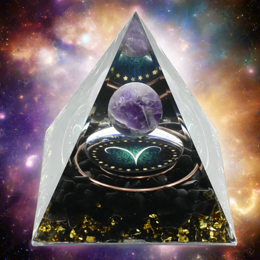 Orgonite Pyramid - Zodiac Signs