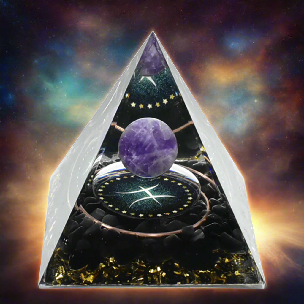 Orgonite Pyramid - Zodiac Signs