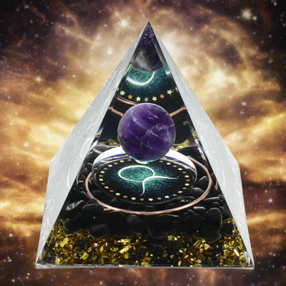 Orgonite Pyramid - Zodiac Signs
