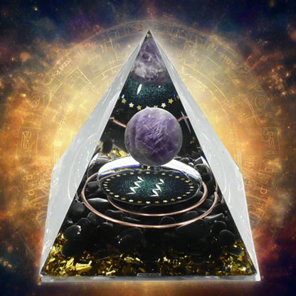 Orgonite Pyramid - Zodiac Signs