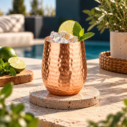 Vintage Copper Drinking Cup