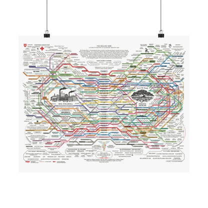 'Healing Web' - Poster