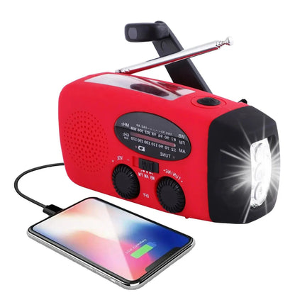 Solar Hand Crank Emergency Radio