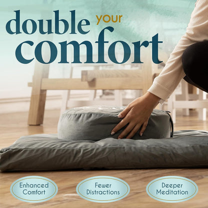 Premium Tibetan Velvet Meditation Cushion