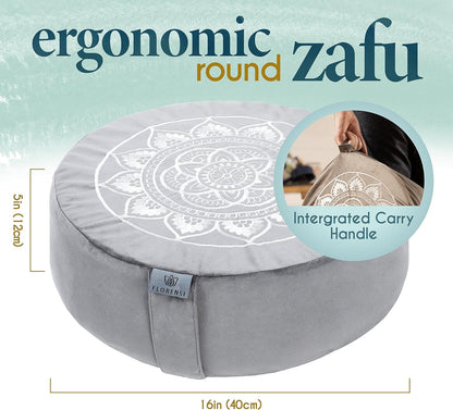 Premium Tibetan Velvet Meditation Cushion