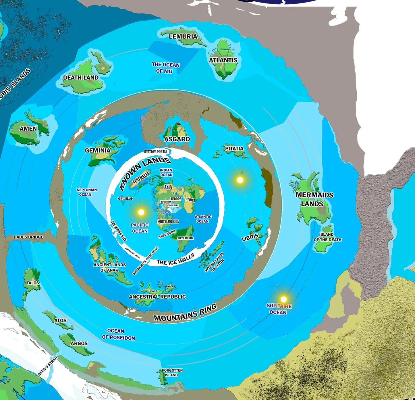 Terra Infinita Map