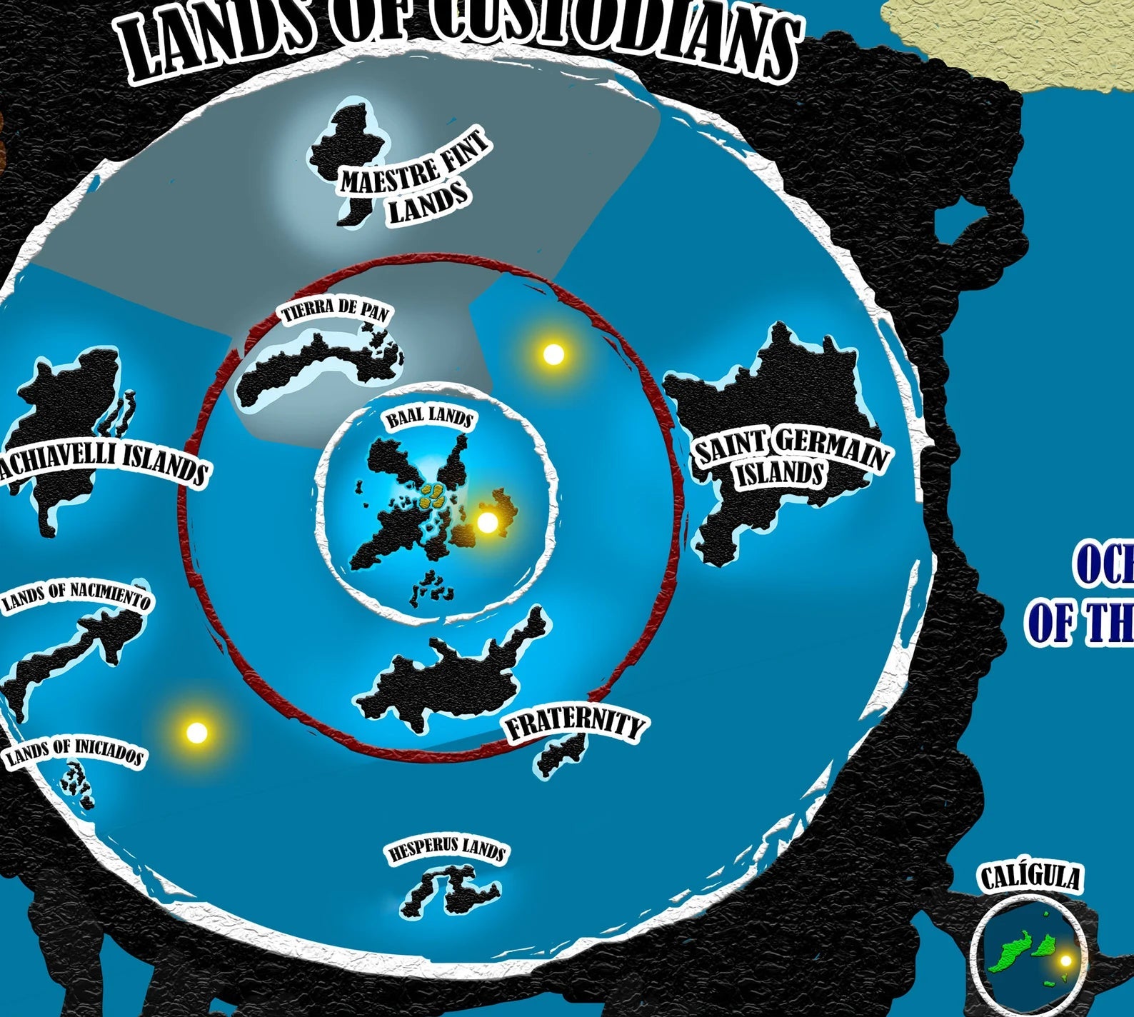 Terra Infinita Map | Endless Exploration - THE WHITE RABBIT